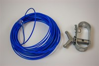 Wire og lås, Swim & Fun svømmebasseng - Blå (for bassengtrekk)