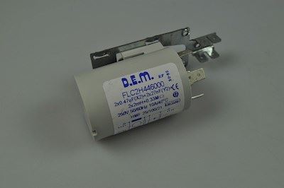 Støykondensator, Servis vaskemaskin (0,47 uf)