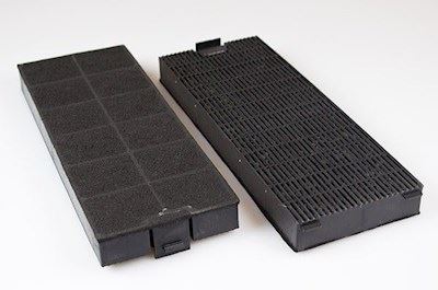 Kullfilter, Faber kjøkkenvifte - 250 mm x 94 mm (2 stk)