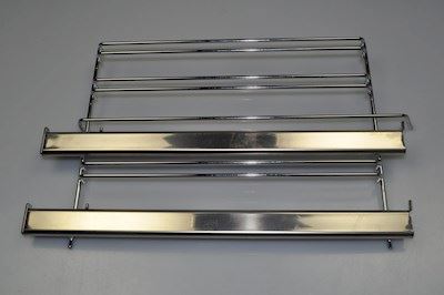 Holder for rist, AEG-Electrolux komfyr & stekeovn (venstre, med 2 uttrekkskinner)