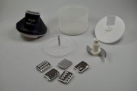 SliceSy "foodprocessor", Bamix mini hakker & stavmikser - Svart