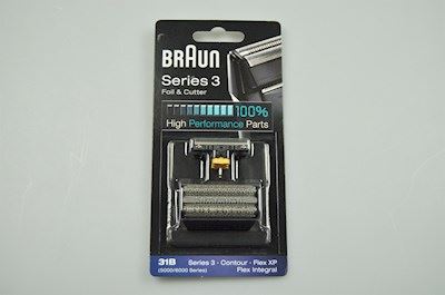 Skjærehode, Braun hår- & skjeggtrimmer - Series 3 (31B - 5000/6000 Series)