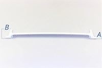 List til glasshylle, Blomberg kjøl og frys - 22 mm x 498 mm x B:66 mm / A:26 mm (bakerste)