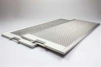 Metallfilter, Bosch kjøkkenvifte - 75 mm x 530 mm x 205 mm (2 stk)