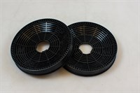 Kullfilter, Hoover kjøkkenvifte - 158 mm (2 stk)