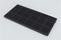 Kullfilter, Bauknecht kjøkkenvifte - 145 mm x 289 mm (1 stk)