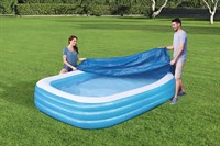 Bassengdekke, Bestway svømmebasseng - Plastikk  (rektangulær)