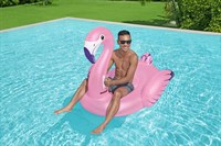 Oppblåsbare badeleker, Bestway svømmebasseng (flamingo)