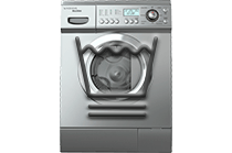 Symboler på vaskemaskin