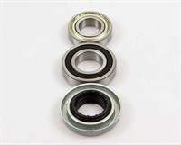 Lagersett, Indesit vaskemaskin (S-ring + 2 lager)