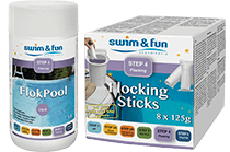 3. Rengjøring & flokning - Swim & Fun - Basseng