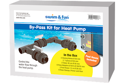 By-pass kit til varmepumpe, Swim & Fun svømmebasseng