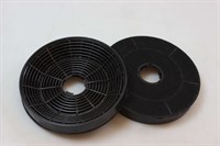 Kullfilter, Silverline kjøkkenvifte - 155 mm (2 stk)