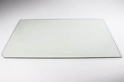 Ovnglass, Voss komfyr & stekeovn - 282 mm x 451 mm x 5 mm (midterste)
